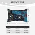 thumbnail image 6 of Fotbe Bohemian Turtle Pillow Cases - Envelope Closure - Luxury, Extra Soft, Cooling Pillow Covers - Wrinkle, Fade, Stain Resistant-16"x24", 6 of 9