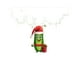 thumbnail image 2 of Xihbxyly Mini Colgante de Pepino para Árbol de Navidad, Decoración Navideña de Acrílico, Bonito Adorno Festivo, Accesorio Versátil para Coche y Regalo, Fácil de Colgar, Símbolo de Bendición, 1 Unidad, 2 of 2