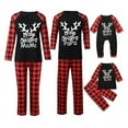 thumbnail image 3 of Pyjama de Noël Assorti Pyjama de Famille Nouvel An Pyjama Joyeux Hiver Coton rompers Ensemble, 3 of 3