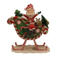 thumbnail image 2 of Adorno navideño de arcilla suave, adorno de mesa, decoración navideña de cerámica para Papá Noel, 2 of 9