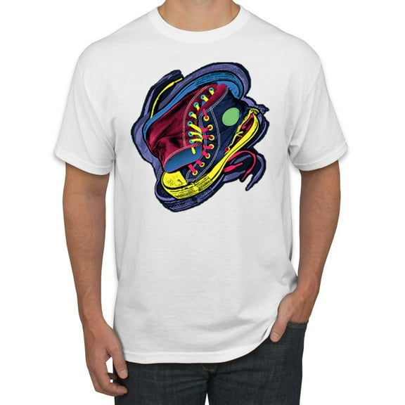 Wild Bobby, Classic Ford Mustang Car Logo, Cars and Trucks, Men's Graphic T-Shirt, White, 5X-Large