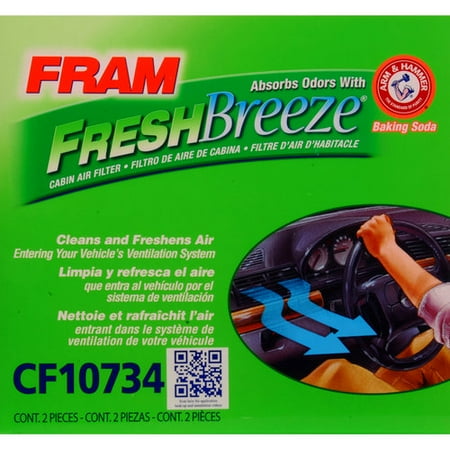 Fram Fresh Breeze Cabin Air Filter Cf10734 Brickseek