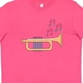 thumbnail image 4 of Inktastic Trumpet Marching Band Musician Youth T-Shirt, 4 of 5