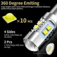 thumbnail image 2 of 2pcs LED Backup Light Blub Reverse Lamp H21W BAY9S 64136 Canbus For BMW F30 F80 F31 G30 F90 F11 G31, 2 of 5