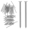thumbnail image 5 of CYLINDSOME 50pcs Self-drilling Screws Window Door Screws Sheet Metal Screws Kit Self Tapping Screws with Nut, 5 of 6