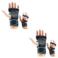 thumbnail image 4 of fastboy 2piece Workout To Next Level With Breathable Weight Lifting Gloves Durable Blue S 2Set, 4 of 6