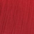 thumbnail image 2 of Ultimate Textile (2 Pack) Crinkle Taffeta - Delano 54-Inch Round Tablecloth - for Party, Wedding, Home Dining, Hotel and Catering use, Red, 2 of 3