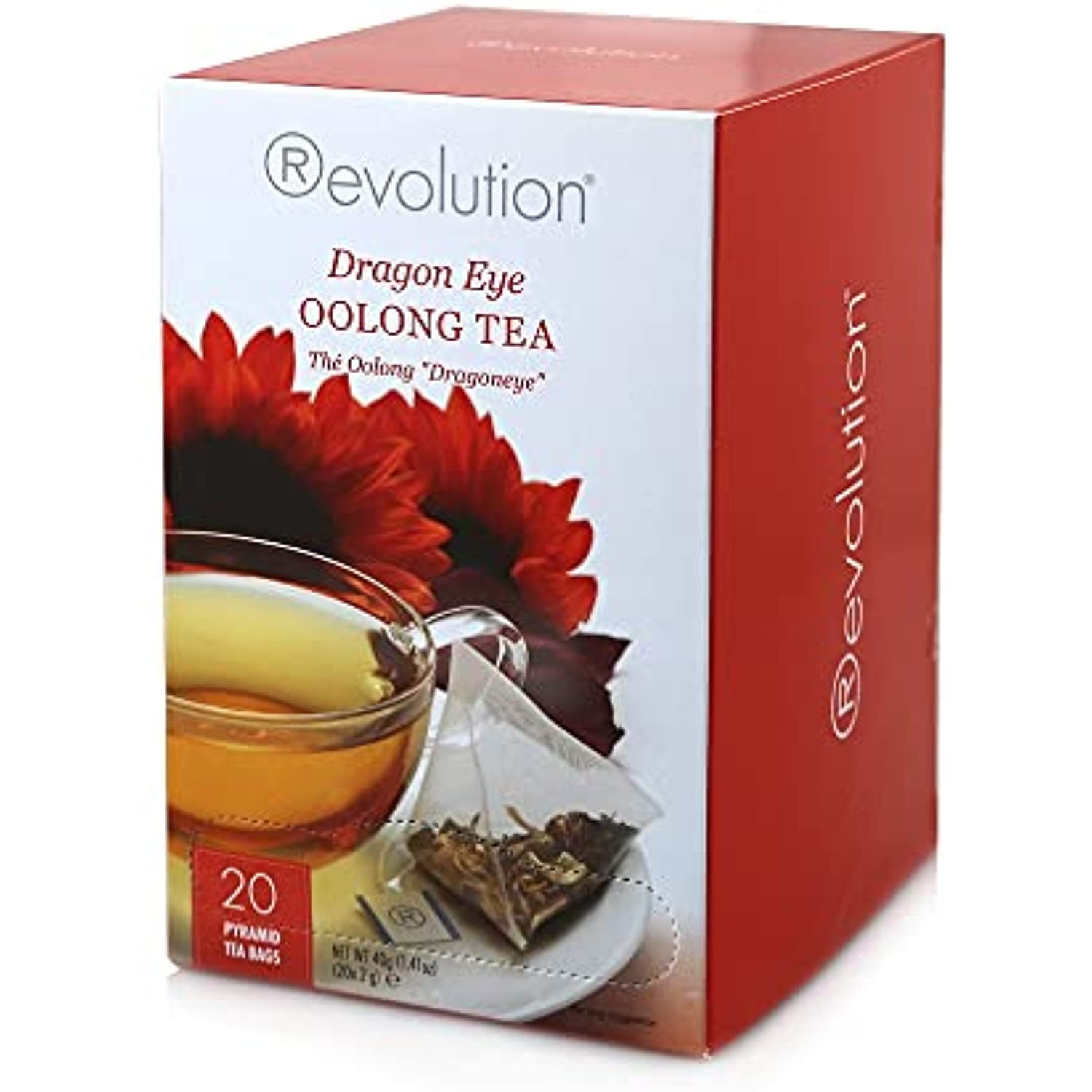 Revolution Tea Mesh Infuser Full Leaf Tea Dragon Eye Oolong Tea