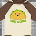 thumbnail image 4 of Inktastic Taco Bout a Cutie Cute Taco Pun Boys or Girls Long Sleeve Baby Bodysuit, 4 of 5