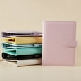 thumbnail image 2 of Musbetu Notebook Shell Universal Waterproof Interchangeable INS A5 6-Hole Binder Faux Leather Loose Leaf Cover for Gift, 2 of 7