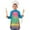Colorful Tie Dye, variant on Colorful Tie Dye Pattern Kids Aprons for Girls and Boys,Adjustable Neck Strap Toddler Aprons for Kids Cooking Baking