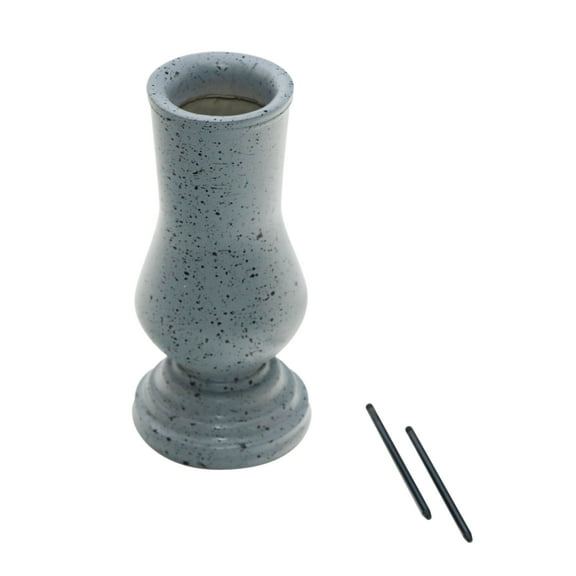 Cemetery Grave Flower Vase with Stand