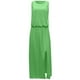 thumbnail image 4 of Elegante vestido de apertura de tenedor sólido de cuello redondo sin mangas casual de verano sexy para mujer OAVQHLG3B Store  lin121212, 4 of 5
