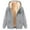 (Tpye 8)Gray, variant on Otvok Women's Fleece Lined Zip Up Hoodie Jacket Cozy Warm Sweatshirt