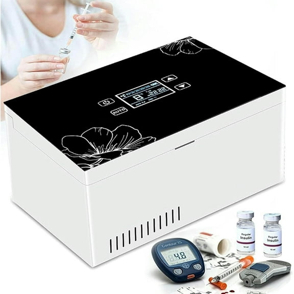 GXCZ Refrigerator, Insulin Refrigerator, Portable Refrigerator, Insulin Cooler, Refrigerator, LCD Display Screen, Car Mini Refrigerator, Refrigerator, Portable Medical