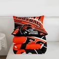 thumbnail image 4 of Erosebridal Football Bedding Set Full Size Cleveland Comforter Set American Football Gifts for Football Fans Women Men Football City Comforter Rugby Sports Duvet Set Bedroom Decor, 4 of 7