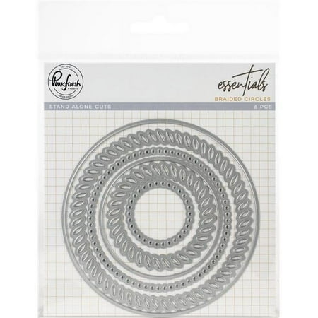 UPC: 0782150201628 | Pinkfresh Studio Essentials Die Set-Braided Circles