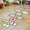 A3449 Fufafayo under $5, variant on Fufafayo under $5 Number Hopscotch Stickers, Number Hopscotch Mat, Floor Play Mat for Kids, Non Slip PVC Activity Mat, Educational Classroom Playroom Rug, Indoor Outdoor Learning Game for Preschool