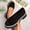 Black, variant on Zedker Platform Shoes Women Loafer Slip On-Suede Chunky Dress Loafers Casual Business Oxford for Work Beige 36