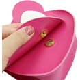 thumbnail image 6 of YOUI-GIFTS Little Girls Cute Bowknot Crossbody Purse Cartoon Mouse Ear Shoulder Handbag with Pompoms, 6 of 7
