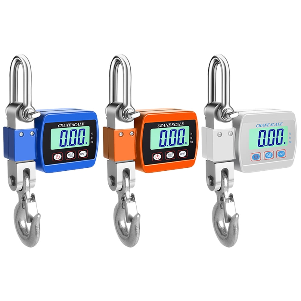 Crane LCD Digital Display Crance Scale 0.05-500kg Portable Industrial Electronic Heavy Duty Weight Hook Crane With Unit Change Function