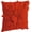 Red, variant on Sara's Garden Petal Decorative Throw Pillow. 17 Inch Square (Chocolate, Case Only)
