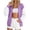 Purple, variant on Women's Varsity Jacket, Casual Slim Fit Cotton Letterman Bomber Coat, Stylish Outerwear For Daily Outdoor Street Wear Purple