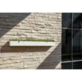 thumbnail image 5 of Veadek Geo Series Trough Hanging 32" Planter - White, 5 of 10
