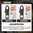 thumbnail image 7 of Clamp Meter,Universal Meter Tester Ammeter Meter Temperature Meter Ncv Clamp Voltmeter Ammeter Clamp Tester -30~1000 Ncv Tester Universal Meter Ncv Tester Meter Clamp Voltmeter Havou, 7 of 7