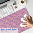 thumbnail image 4 of Long Mouse Pads for Desk,Pink Cartoon Unicorn Dessert Pattern Desk Mats on Top Of Desks, Desk Mouse Pad Extra Large with 3mm Non-Slip Base and Stitched Edge for Gaming,Office,Work,Home 35.4"x15.7", 4 of 6