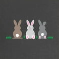 thumbnail image 2 of CafePress - Easter Bunnies Maternity T Shirt - Maternity Dark T-Shirt, 2 of 3
