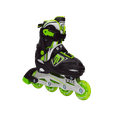 Epic Rage Adjustable Inline Roller Skates w/LED Light Up Wheels
