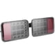 thumbnail image 2 of Luz antiniebla trasera de alto brillo 6500K para Jeep Wrangler JK 2007-2017 (2 piezas), 2 of 10