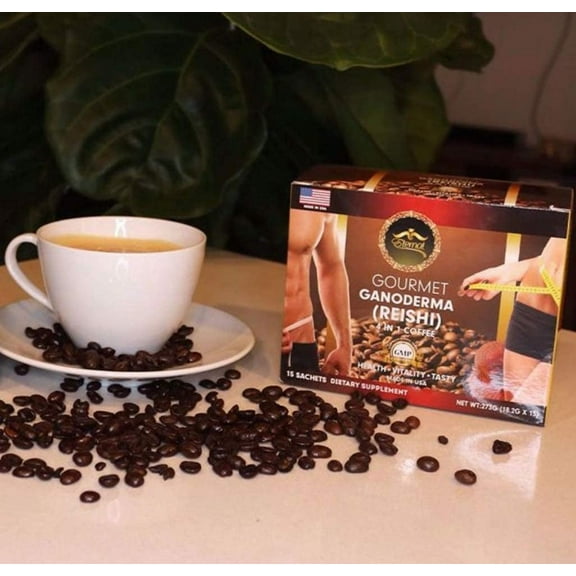CAFÉ GANODERMA (REISHI) 4 in 1 Coffee - 3 PACK