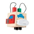 thumbnail image 2 of Busy Block Toy Wooden Activity Play Block Multifunctional for Kid, 2 of 8