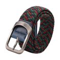 thumbnail image 2 of Cinturón elástico para vaqueros Mujeres Wild Stretch Jeans Belt Hombres Casual Bel College Nylon Belt Verde Rojo Verde rojo Magideal Cinturón elástico para vaqueros, 2 of 6
