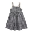 thumbnail image 6 of QSXADF Girls' Long Maxi Dress Beach Dress Children'S Plaid Sleeveless Camisole Dress For Summer Leisure And Comfortable Able For Adults And Girls Summer Outfits, 6 of 7