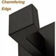 thumbnail image 5 of Gancho para toallas de acero inoxidable negro mate, paquete de 2, gancho para ropa de baño, gancho para abrigos, montaje en pared, colgador cuadrado para puerta de cocina y baño, resistente, 5 of 5