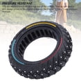 thumbnail image 3 of Neumático Todoterreno Para Scooter Eléctrico, Neumático De Goma Para Scooter Eléctrico, Buen Agarre, Absorción De Impactos En Forma De Panal Para Nieve, 3 of 7