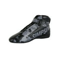 thumbnail image 3 of Simpson Racing DX2115K DNA X2 Shoes Pair Adult Size 11.5 Blackout, 3 of 10