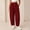 Wine, variant on Plaid Barrel Pants Women Summer Casual Loose Wide Leg Lounge Gingham Trousers Spring Fashion Beach Bottoms Wine XL(XL)