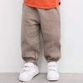 thumbnail image 3 of Kids Toddler Baby Boy Girls Linen Pants Bloomers Loose Jogger Leggings Trousers, 3 of 12