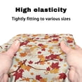 thumbnail image 7 of HELLHERO Maple Leaf Stain Proof Walker Covers Rollator Walker Seat and Backrest Rollbar Covers Set & Cover Only Dust Proof and Non Slip for Seniors, 7 of 7