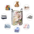 thumbnail image 4 of ZICANCN Laundry Basket Organizer, Apple Blossoms Collapsible Hamper for Bathroom Bedroom Laundry Room, Medium Size, 4 of 7