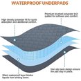 thumbnail image 3 of Washable Dog Pads Reusable Puppy Training Pads Dog Training Pads Oversized Dog Or Cat Bed Rattle Pads Kennels Or Cages Puppy Changing Pads (39.37*27.5, 3 of 4