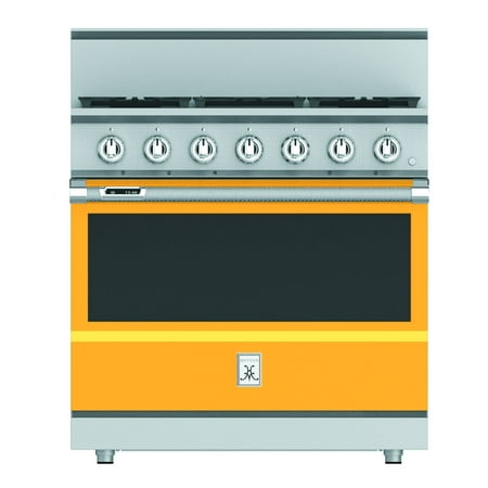 Hestan Krd365-Ng Krd Series 36" Wide 5.8 Cu. Ft. Free Standing Dual Fuel Natural Gas Range