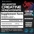 thumbnail image 2 of SILVERONYX Creatine Monohydrate 3000mg - Extra Strength Micronized Creatine Powder - Supports Lean Muscle, Strength, Energy, & Endurance - All Natural Supplement, Bottled in USA - 60 Capsules, 2 of 8