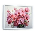 thumbnail image 2 of Designart "Orchids In Minimalistic Dream" Orchids Floater Framed Wall Decor, 2 of 5