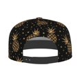 thumbnail image 4 of Bingfone Baseball Cap,Snapback Trucker Hat for Men & Women with Adjustable-Gold Glitter Pineapples, 4 of 9