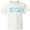 AA-White, variant on Inktastic Mermaid Vibes Text in Blues Youth T-Shirt